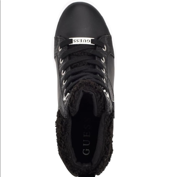 New GUESS Della Hidden Wedges Sneakers SZ 7 - Picture 4 of 4